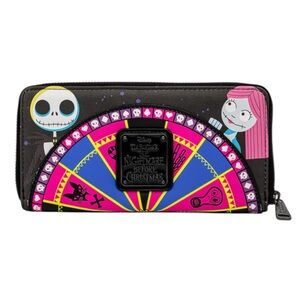 Loungefly Disney Nightmare Before Christmas Oogie
Boogie Wheel Ziparound Wallet